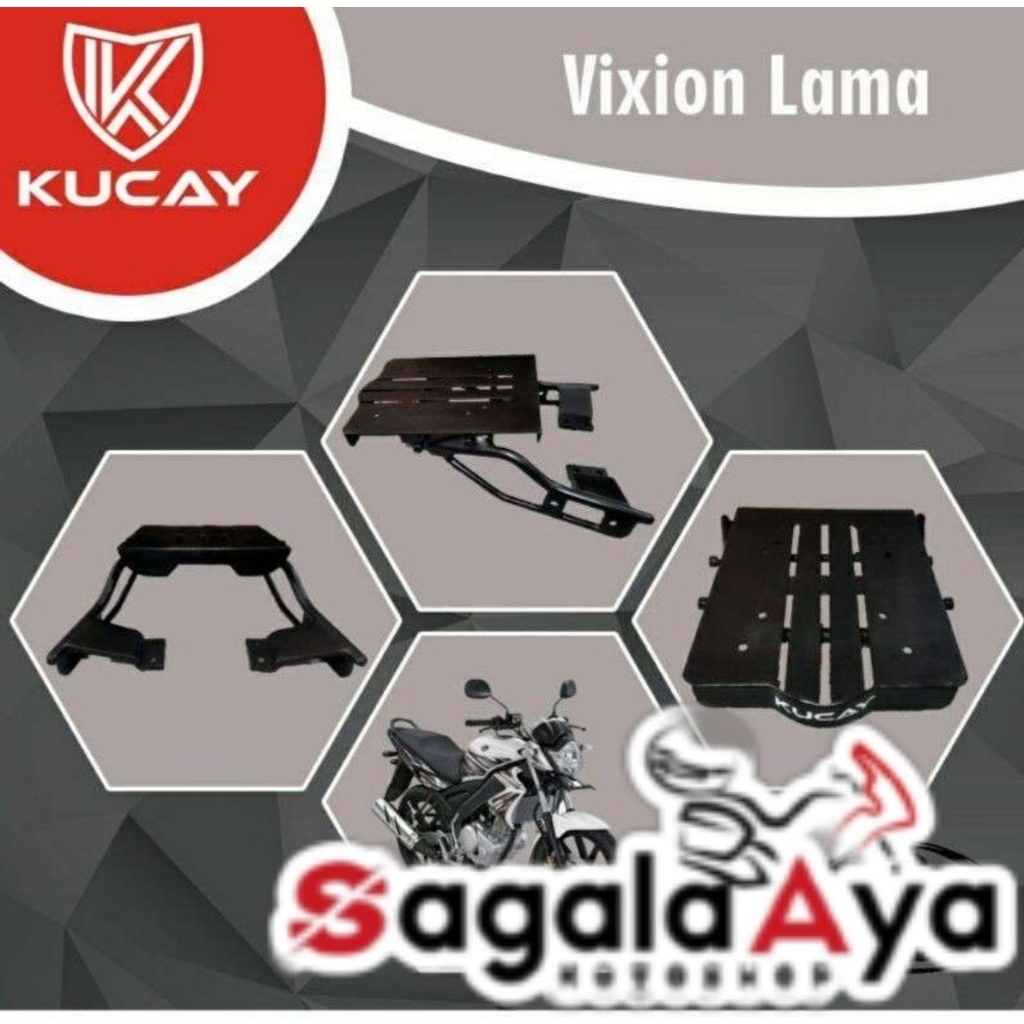 KUCAY GESER YAMAHA VIXION LAMA VIXION OLD KUCAY GESER GIVI SHAD
