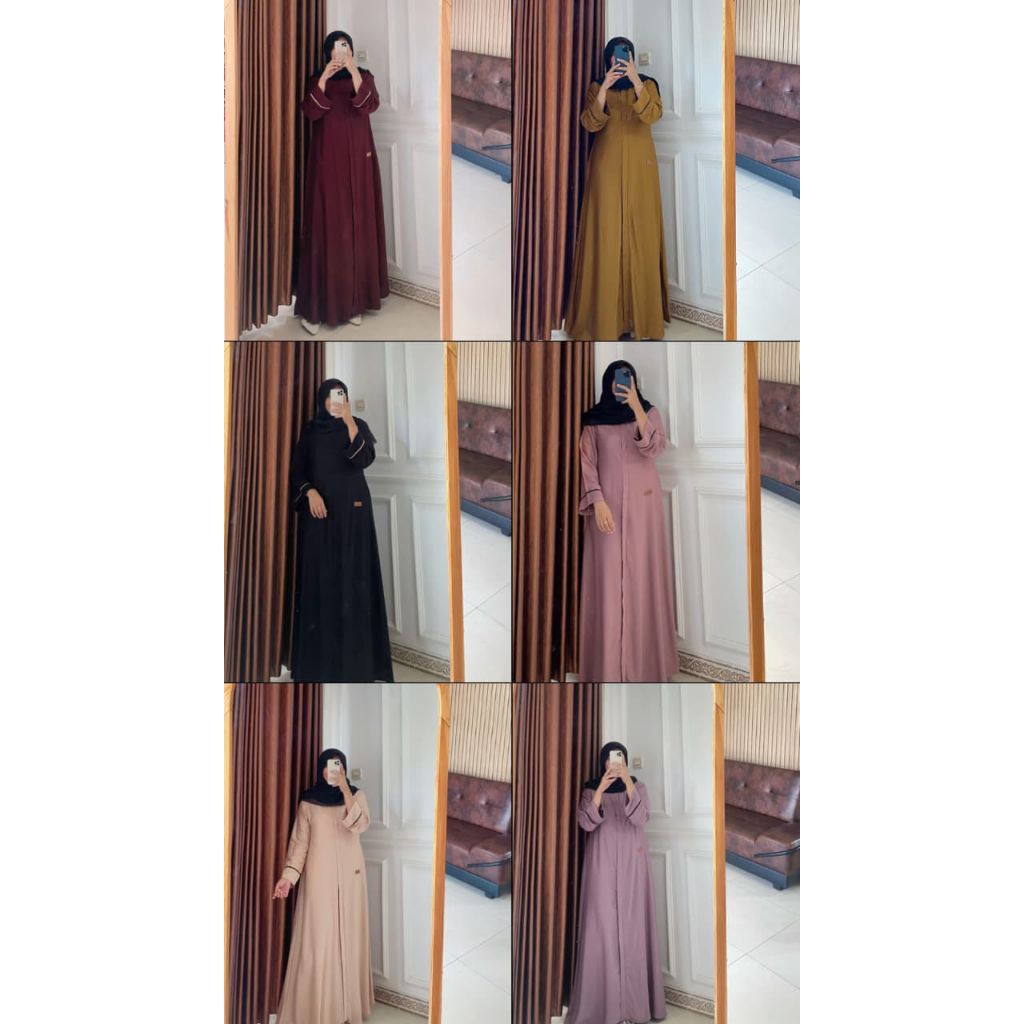 PO GAMIS ZAKIYAH.KAFTAN ORI//ABAYA TROSO ZK