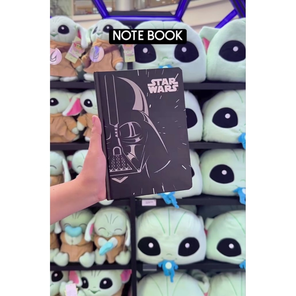 Notebook Buku Catatan Dart Vader Star Wars Miniso x Star Wars