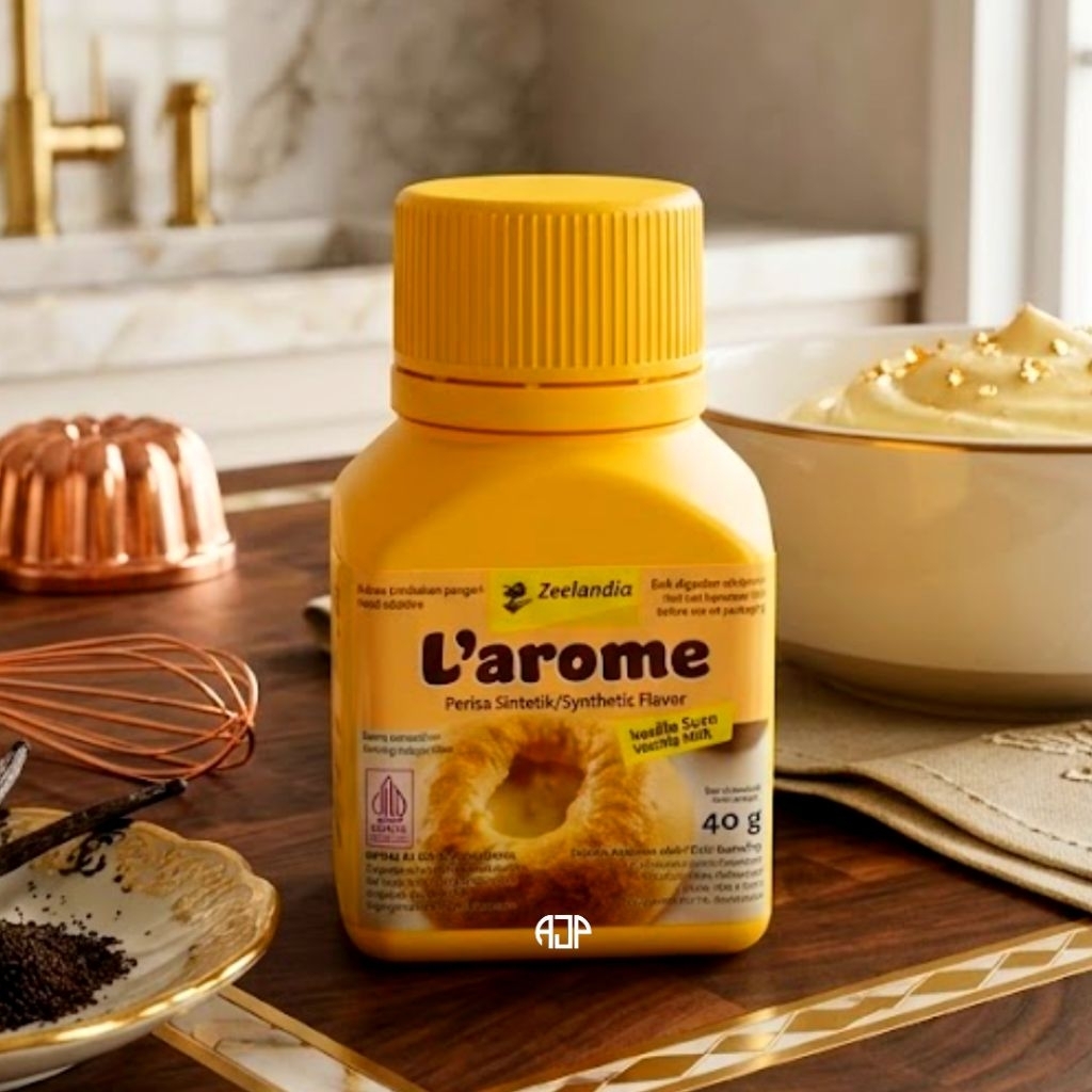 LAROME Perisa / Pasta Vanila Susu | Kemasan 40 gram