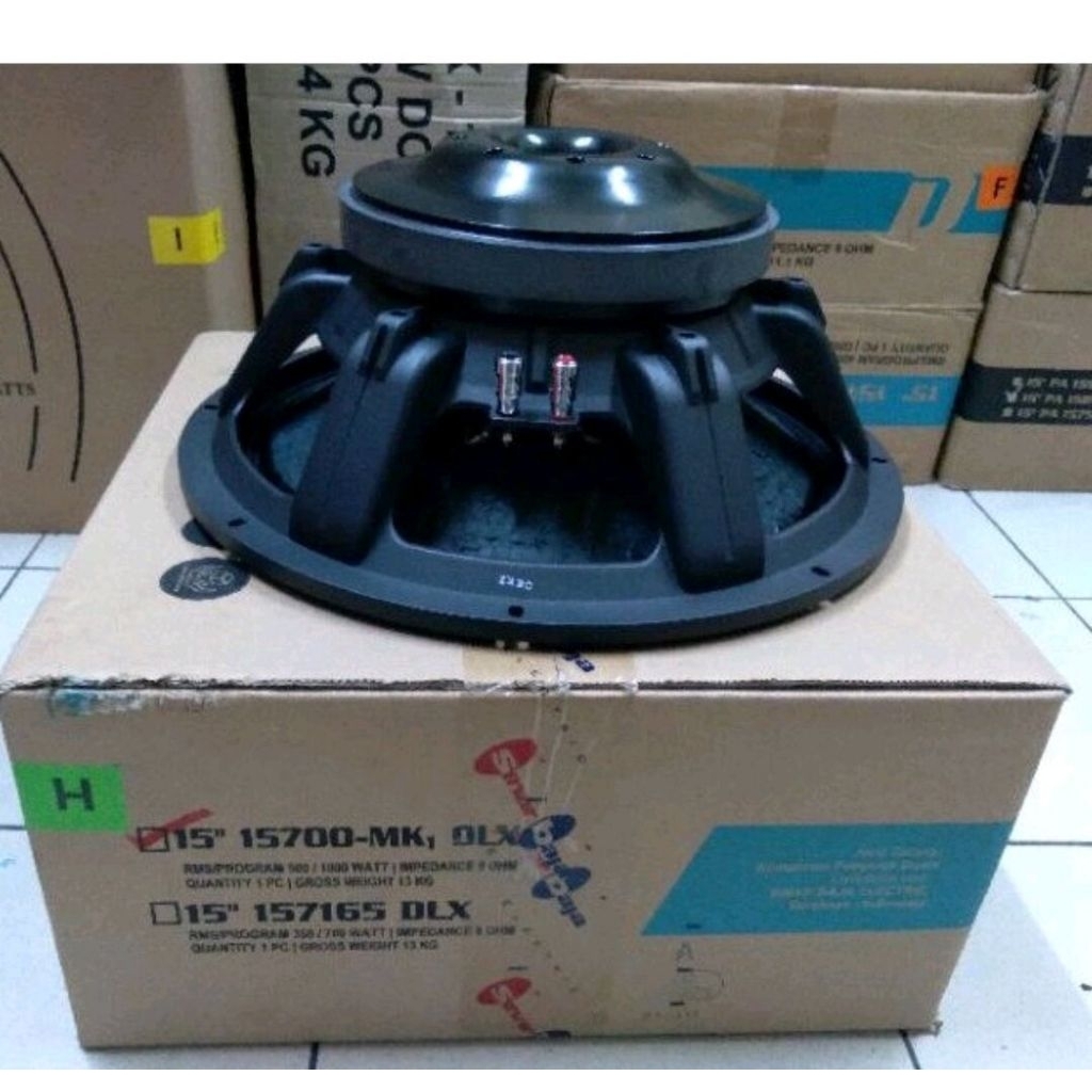 SPEAKER ACR FABULOUS PA 15700 MK1 DELUXE SPEAKER SUBWOOFER 15 INCH