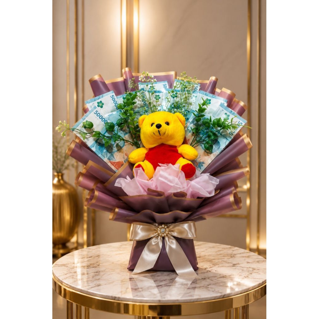 Rita Collection Buket Uang Boneka 1000 gram