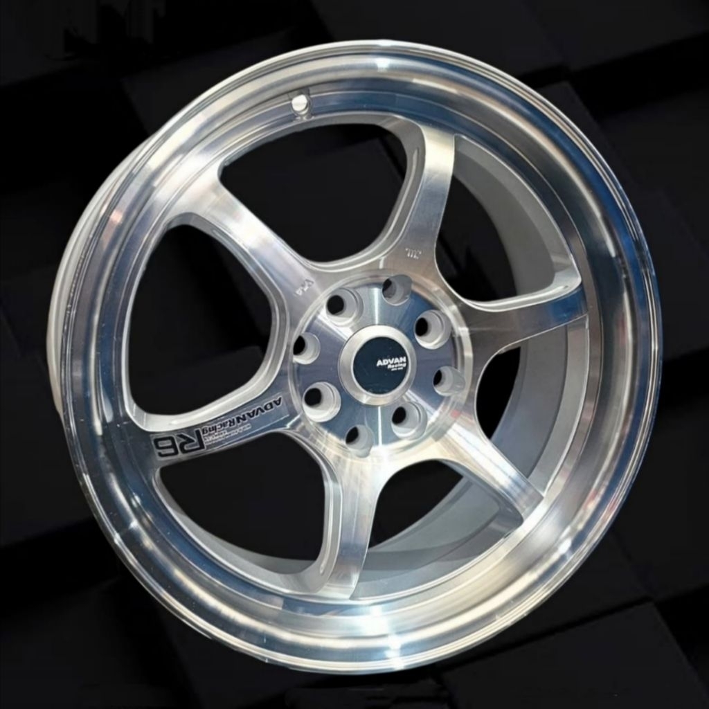 velg mobil ADVAN R6 ring 16 lebar 7 et 42 velg mobil r16 Avanza Xenia Livina Wuling binguo kijang Br