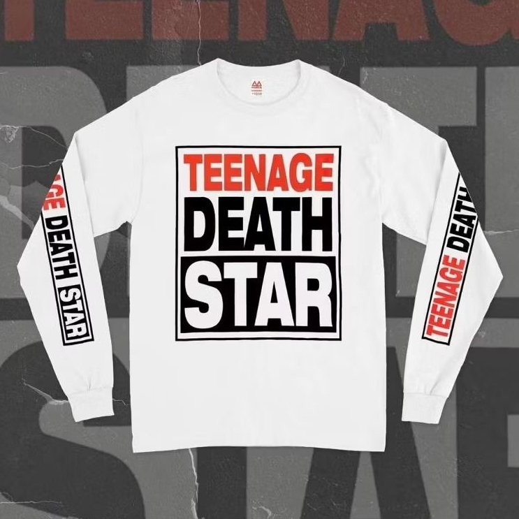 KAOS TENAGE DEATH STAR PUTIH