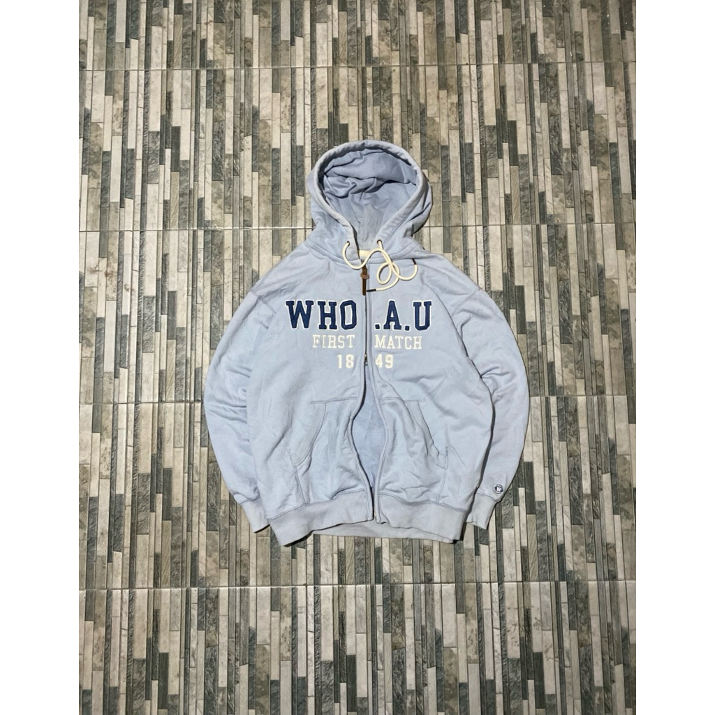 double zipper hoodie who