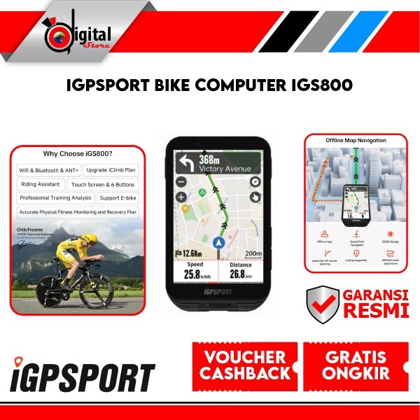 iGPSPORT Bike Computer IGS800 - IGPSPORT IGS800
