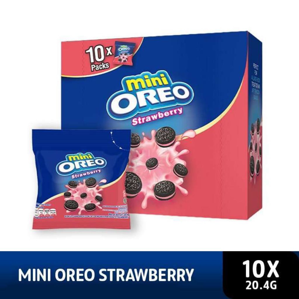 Mini Oreo Strawberry 20gr