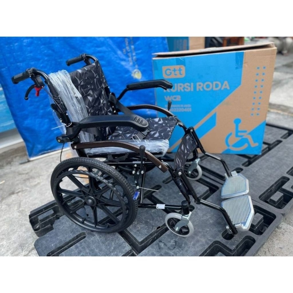 GTT WC2 Kursi Roda Travelling Multifungsi / Kursi Roda Travel