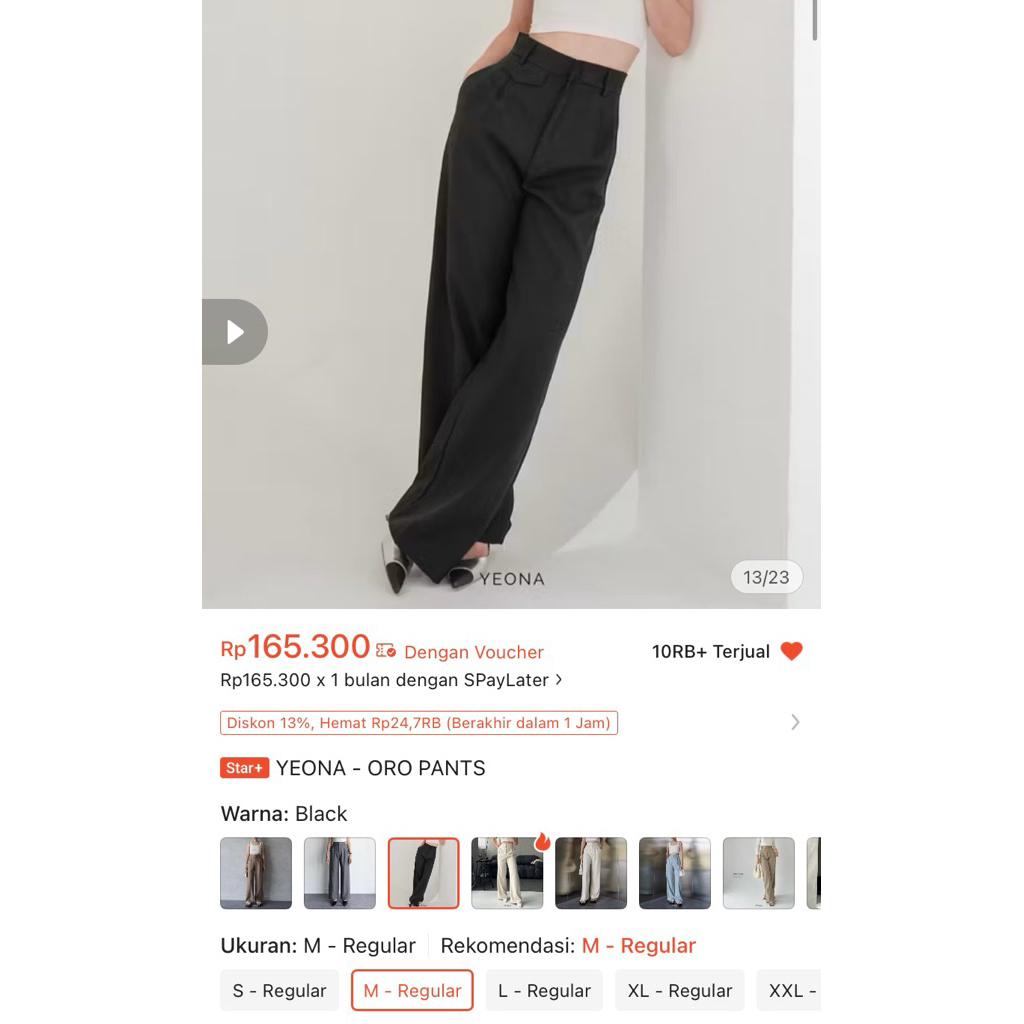 New Oro pants