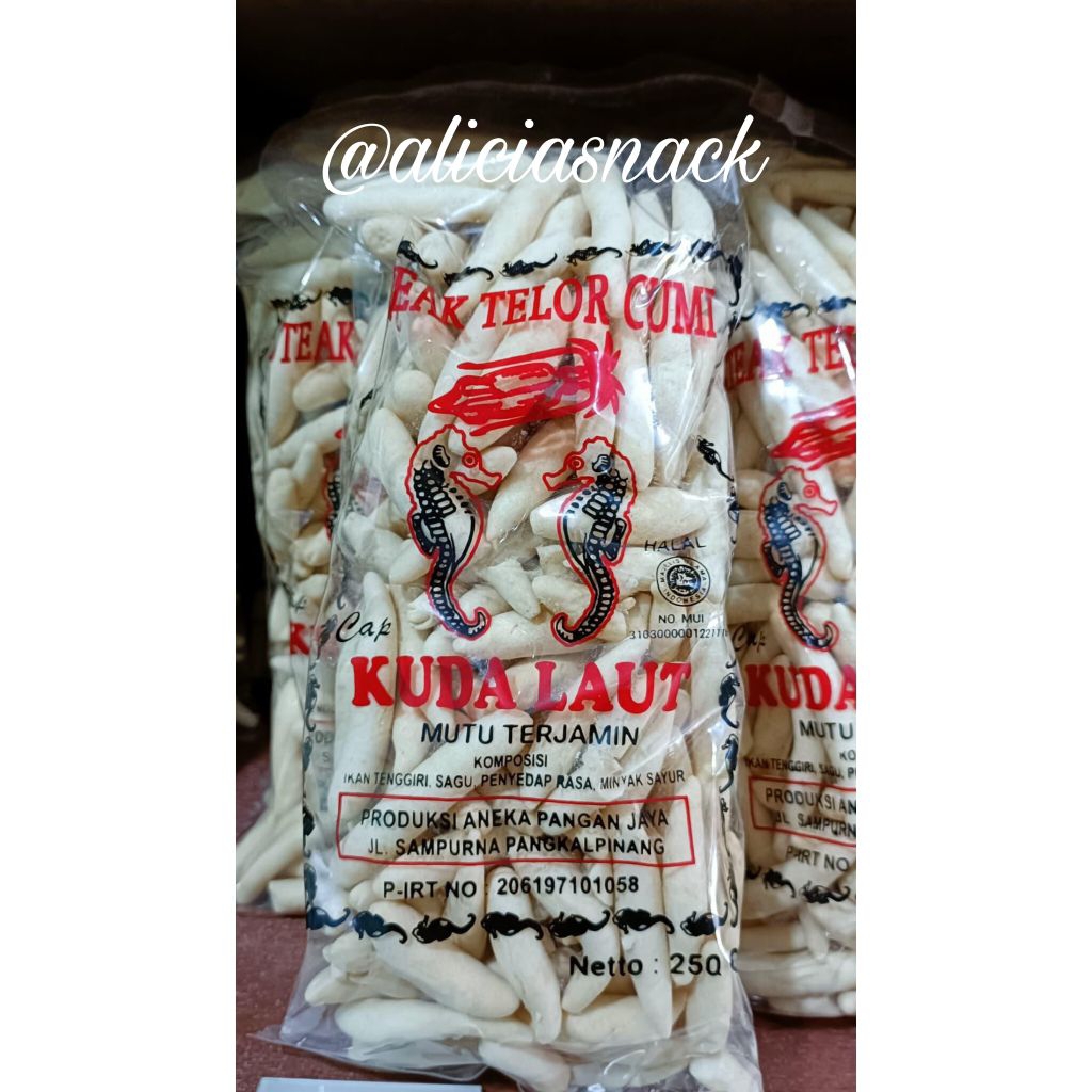 KRITCU ASLI BELINYU BANGKA CAP KUDA LAUT