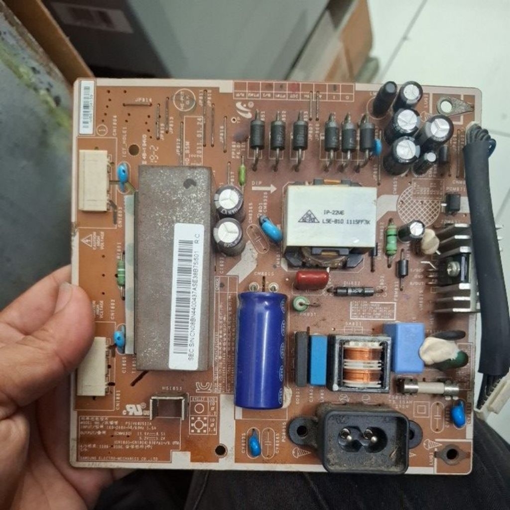 PSU Power Power Supply TV  LED Samsung 32 Inch tipe PSIV680511A original siap rakit cabutan dari lay