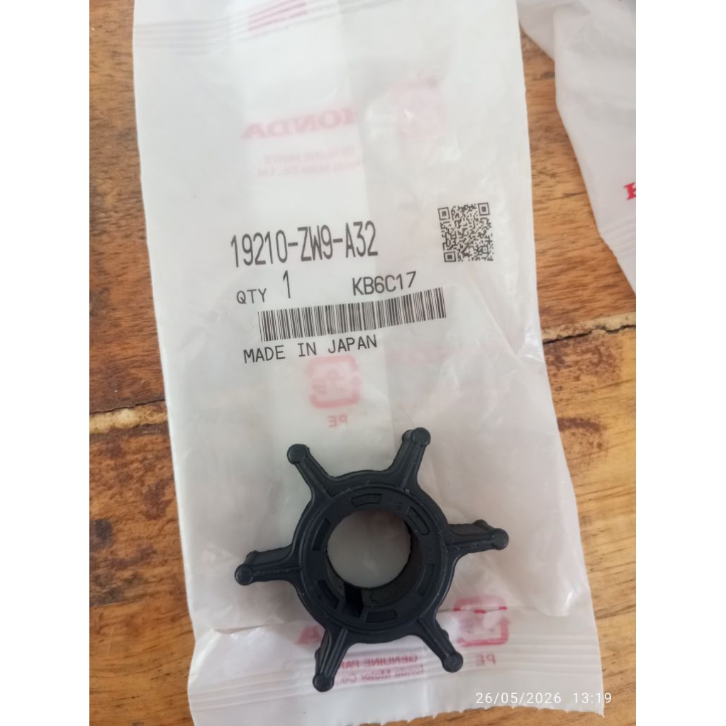 pompa air impeller mesin tempel honda BF20 4tak original