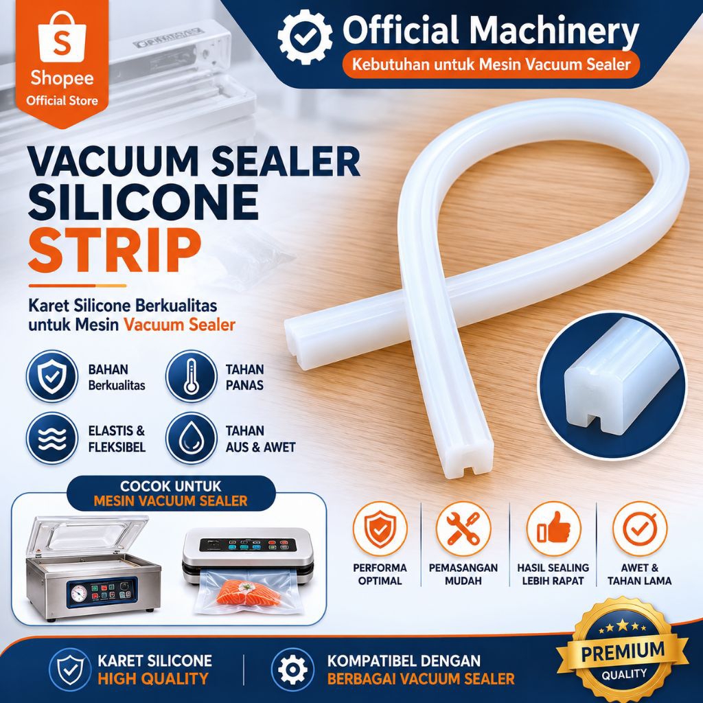 HVC - 260 DZ 260 Silicone strip Vacuum Sealer karet Silicone