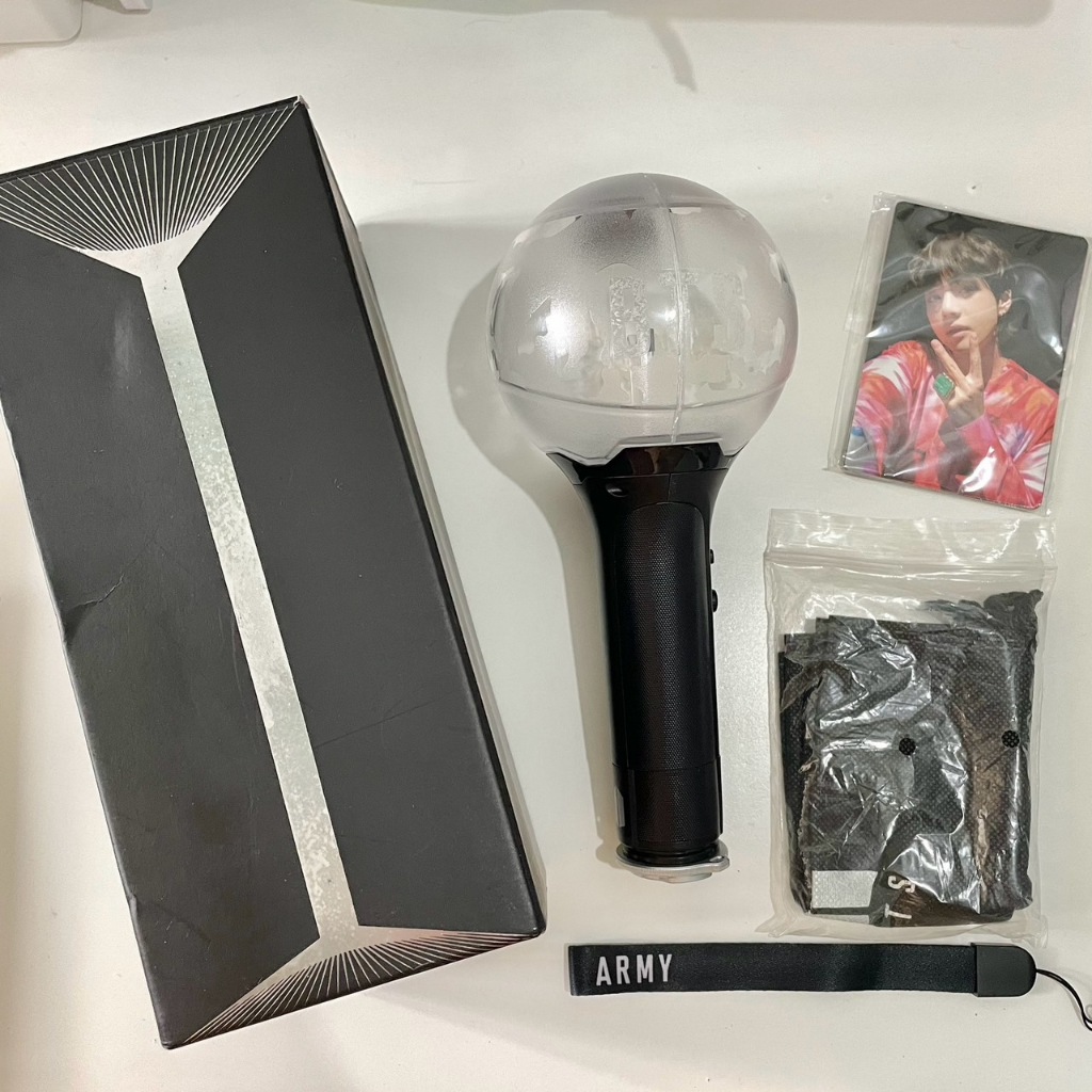 [Preloved] Lightstick BTS Ver 3 Official Armybomb LS Unsealed Second