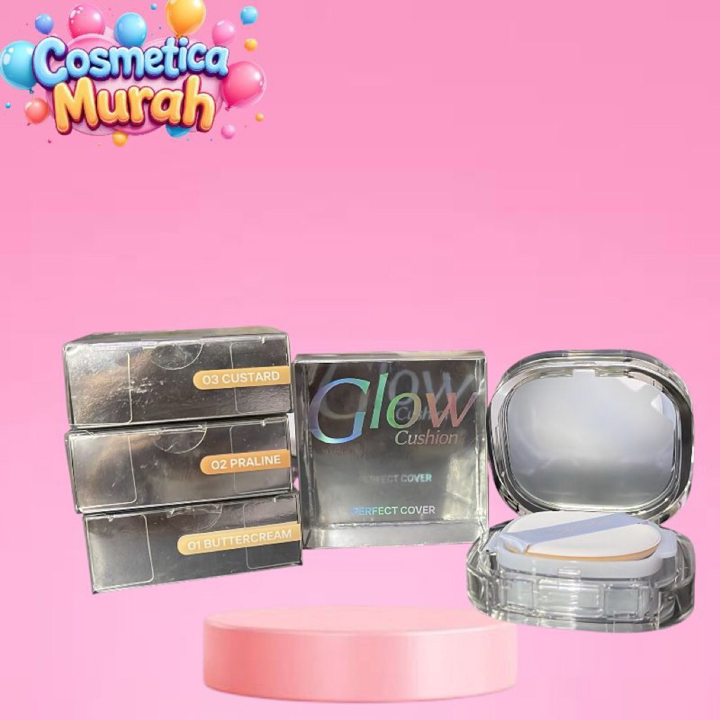 bp.uz} [box silver] GLAD2GLOW perfect cushion glow lebih glowing sehat dan tahan lama