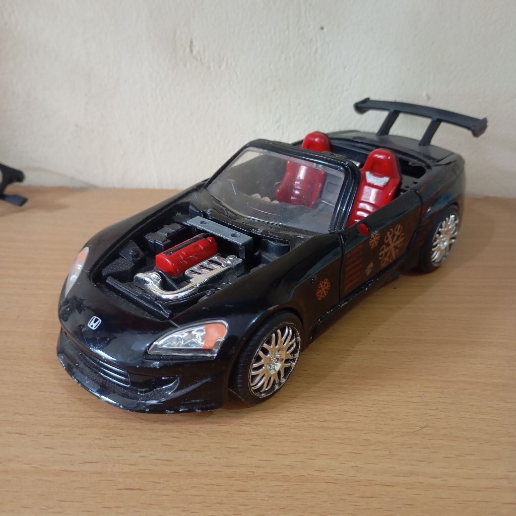 Jada Toys Fast And Furious Honda S2000 Suki Hitam