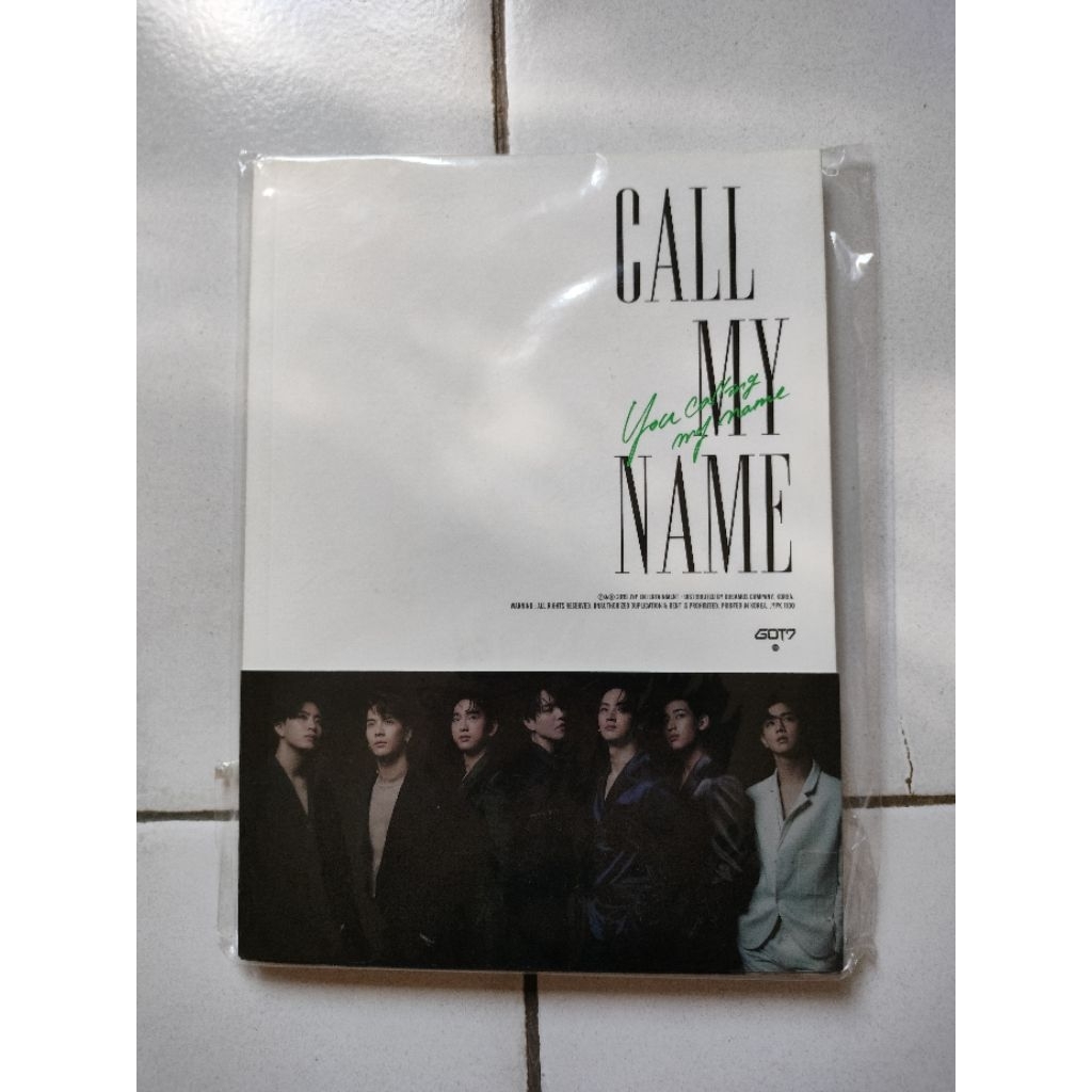 album only GOT7 call my name
