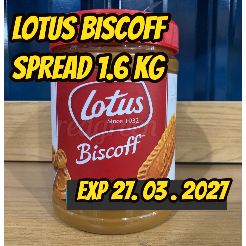 Biscoff Lotus Spread Smooth Selai Lotus 1.6 kg