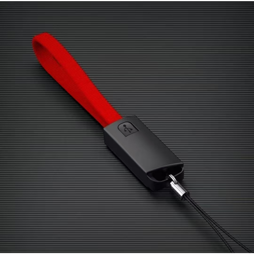 Kabel Charger Gantungan Kunci 3in1 Portable, Kabel Data Multi Fungsi Fast Charging untuk iPhone, Typ