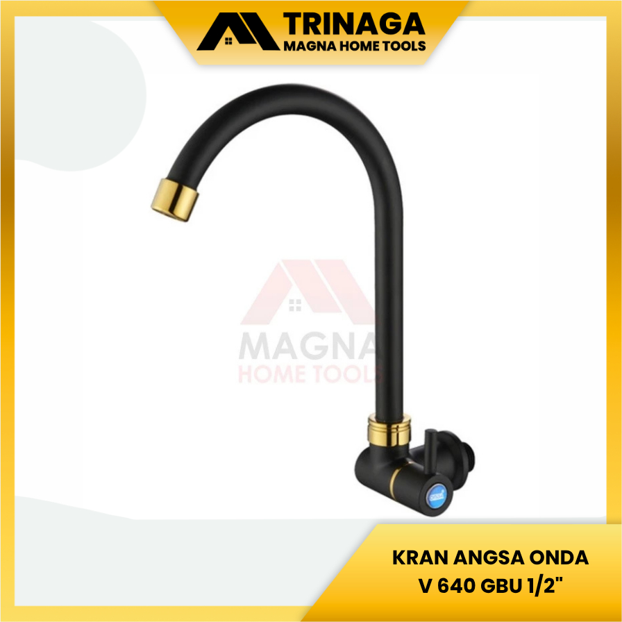 KRAN ANGSA 1/2 INCH ONDA CUCI PIRING HITAM V 640 GBU