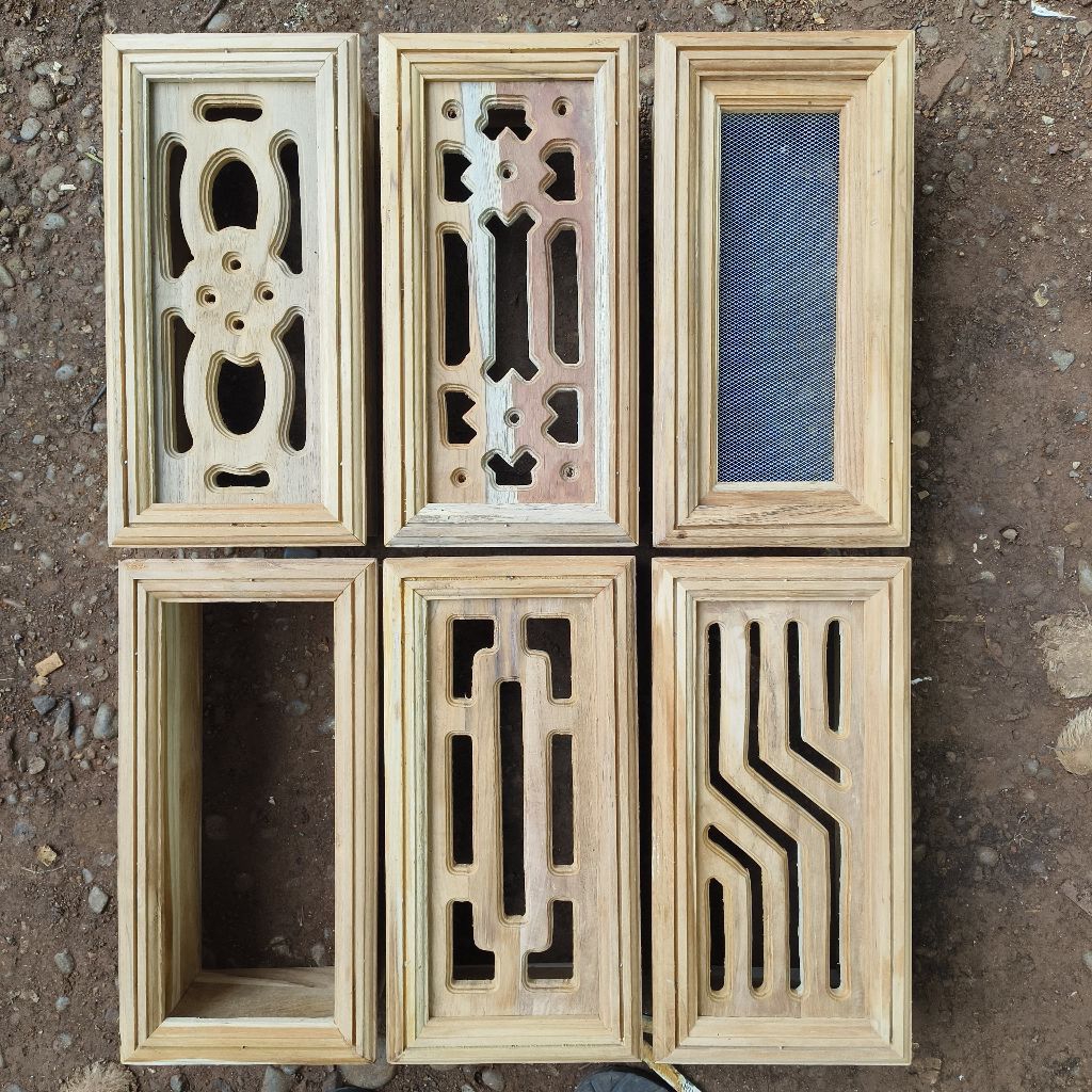 Loster Ukir Kayu Jati/Ventilasi