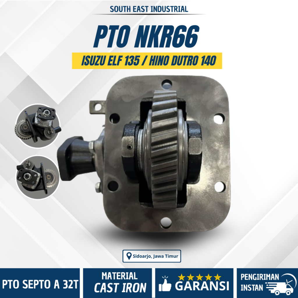 PTO Isuzu 135 / Hino Dutro 140 NKR66 - South East Industrial