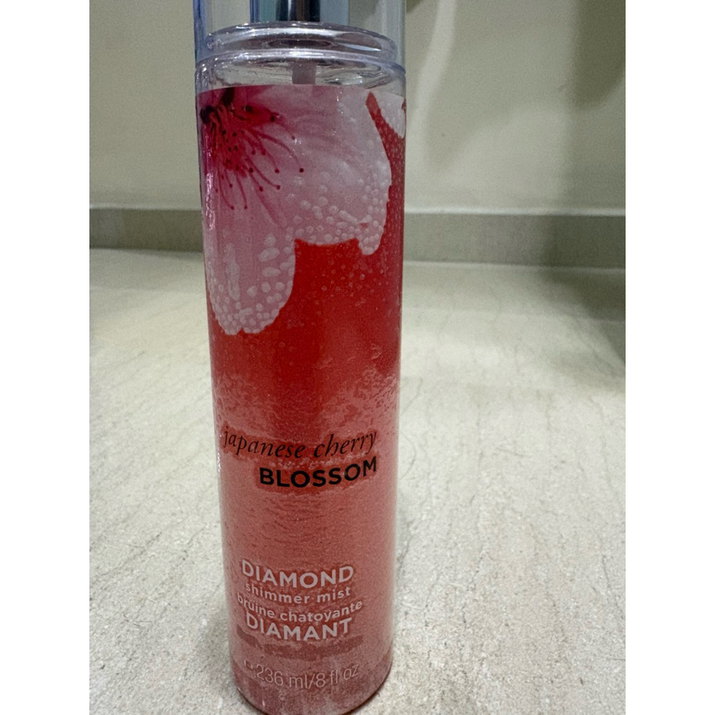 Preloved bath and body love bbw body mist parfum