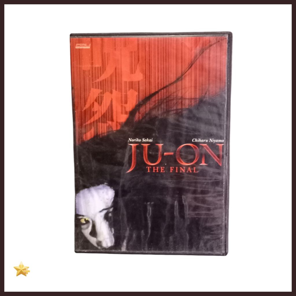 VCD Filmm Horror Jepang Ju-On The Final Original RARE Koleksi Filmn Horoor Lawas Preloved Original