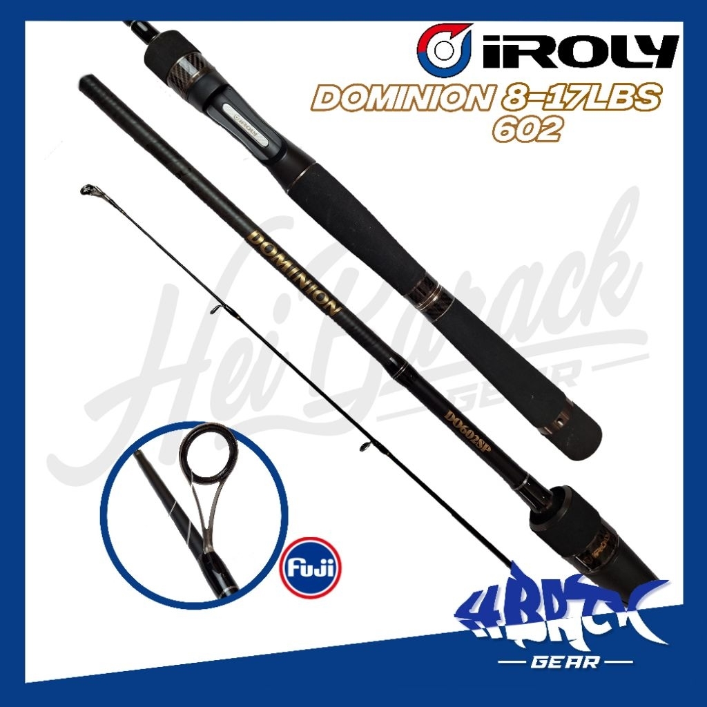 Joran Spining Iroly Dominion 602SP 2 varian 8-17lbs - 10-20lbs