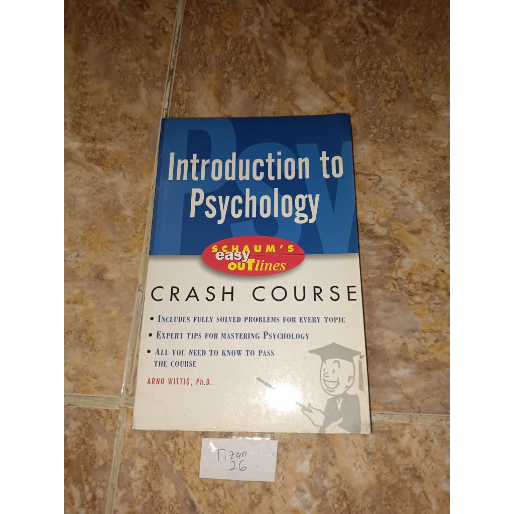 Buku Schaum's easy outlines -  Introduction to psychology by Arno