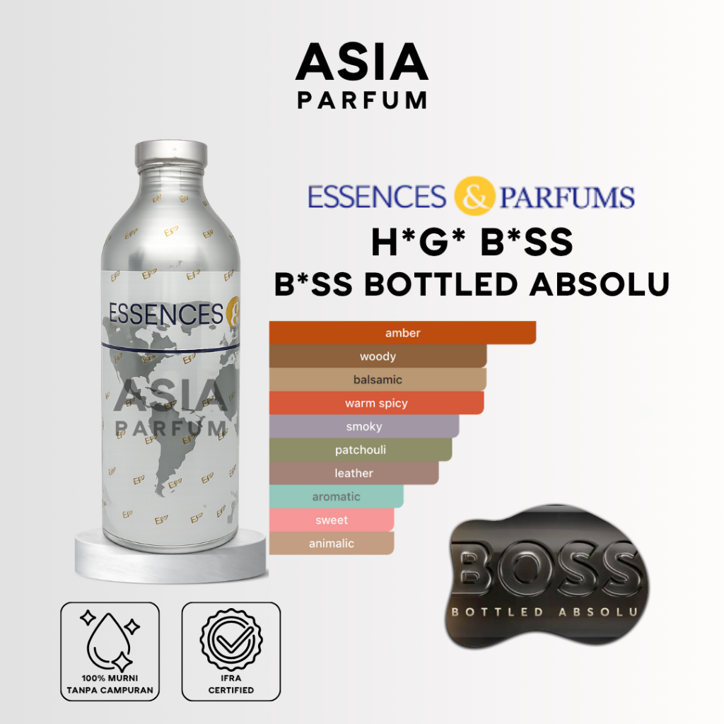 ESSENCES & PARFUMS BILL ABS 101973 - BIBIT PARFUM BOTTLED ABSOLU GRADE A - SEGEL & REPACK 100G
