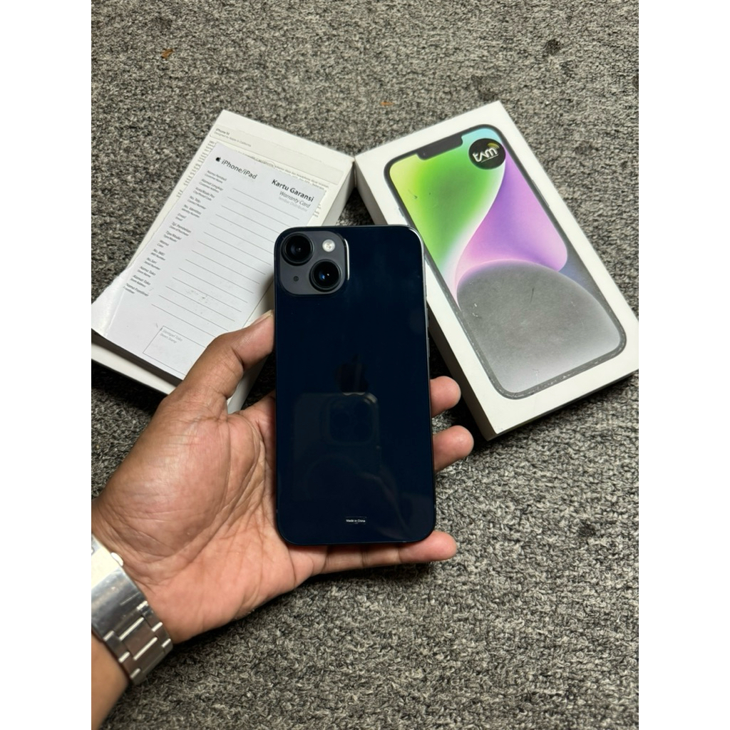 iphone 14 256gb ibox second like new