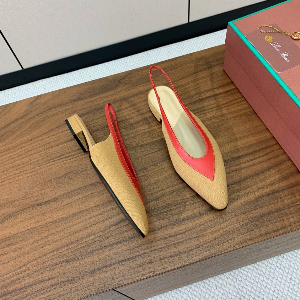 Flat Shoes LOYur Rebecca Slingback Flat Shoes