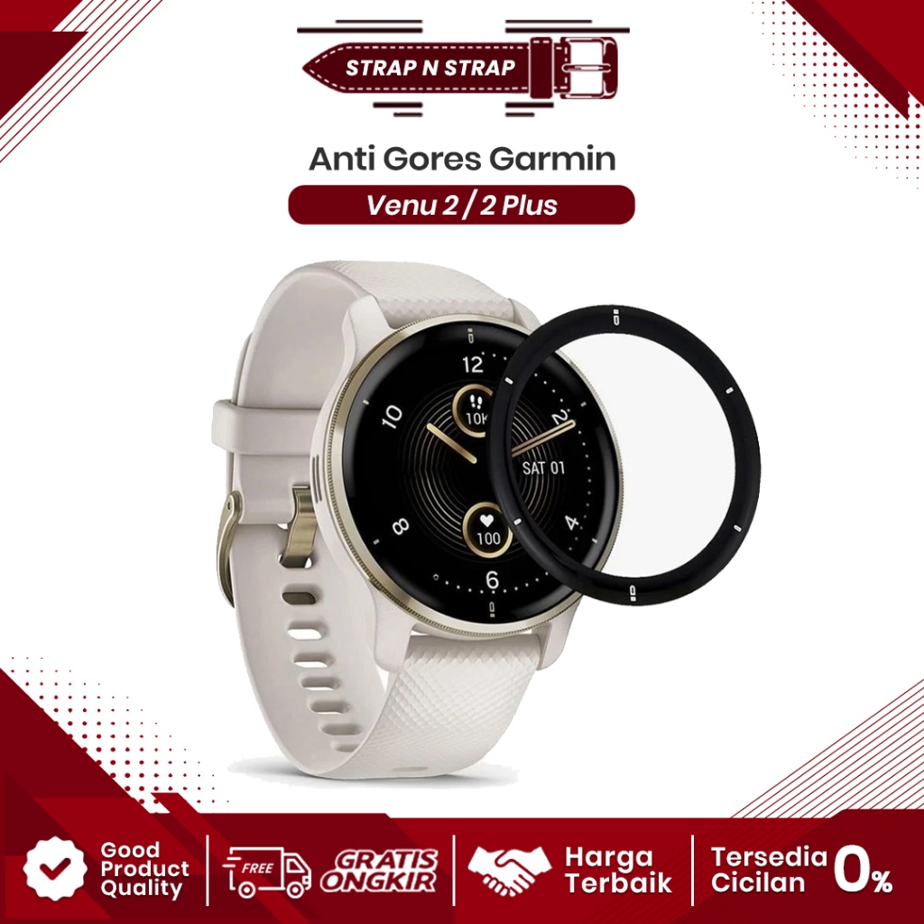 Anti Gores Garmin Venu 2 Plus Venu 2+ Antigores LCD Screen Protector Venu 2 Plus Venu 2+