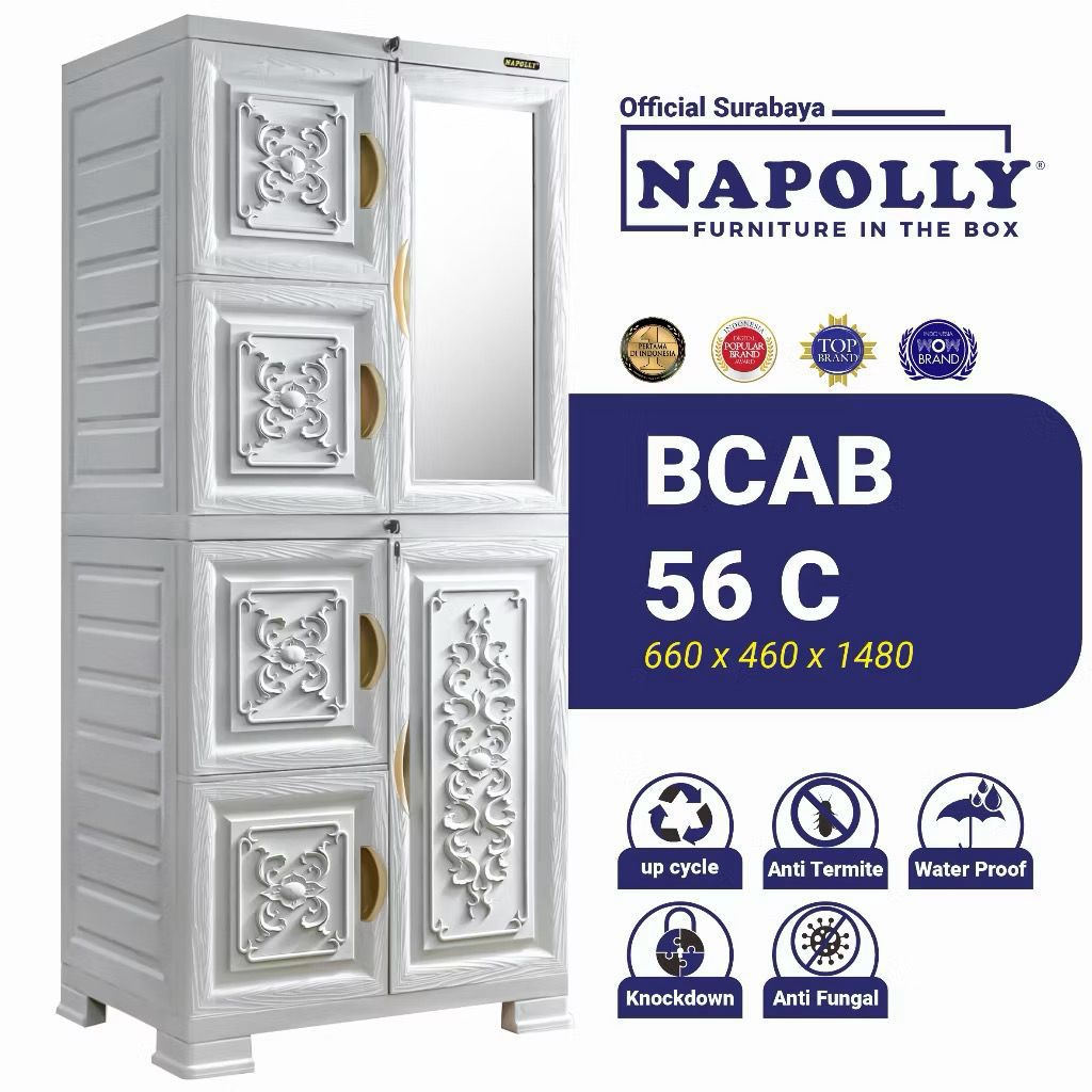 NAPOLLY CABINET BIG CABINET 56.C SERI CLASSIC BALI
