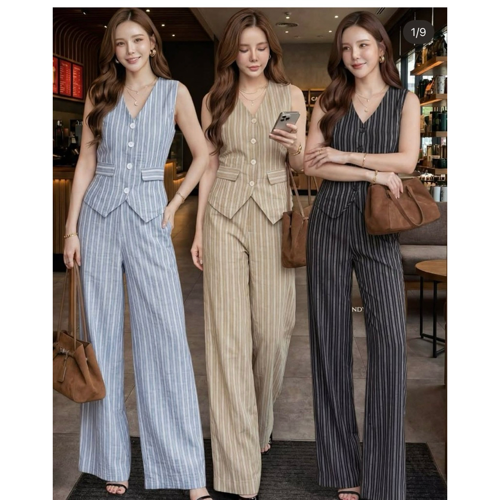 baju import bangkok/ set import bangkok/ setelan atasan bawahan wanita/ tank top import bamgkok/ baj