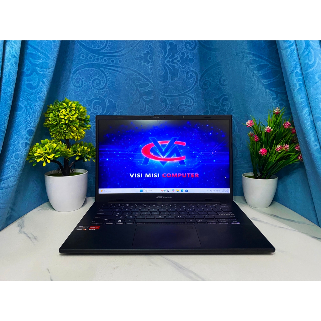 Laptop Laptop ASUS VIVOBOOK GO E14 Second | AMD RYZEN 3-7320U | RAM 8GB DDR4 | SSD 512GB NVME | Siap