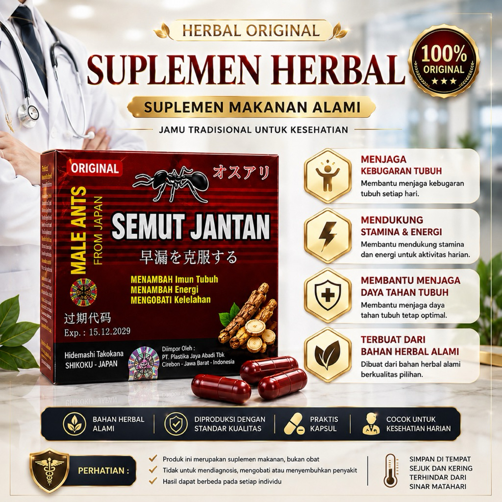 BestSeller Herbal Madu Bubuk Original Vitamine laris Semut Jantan COD