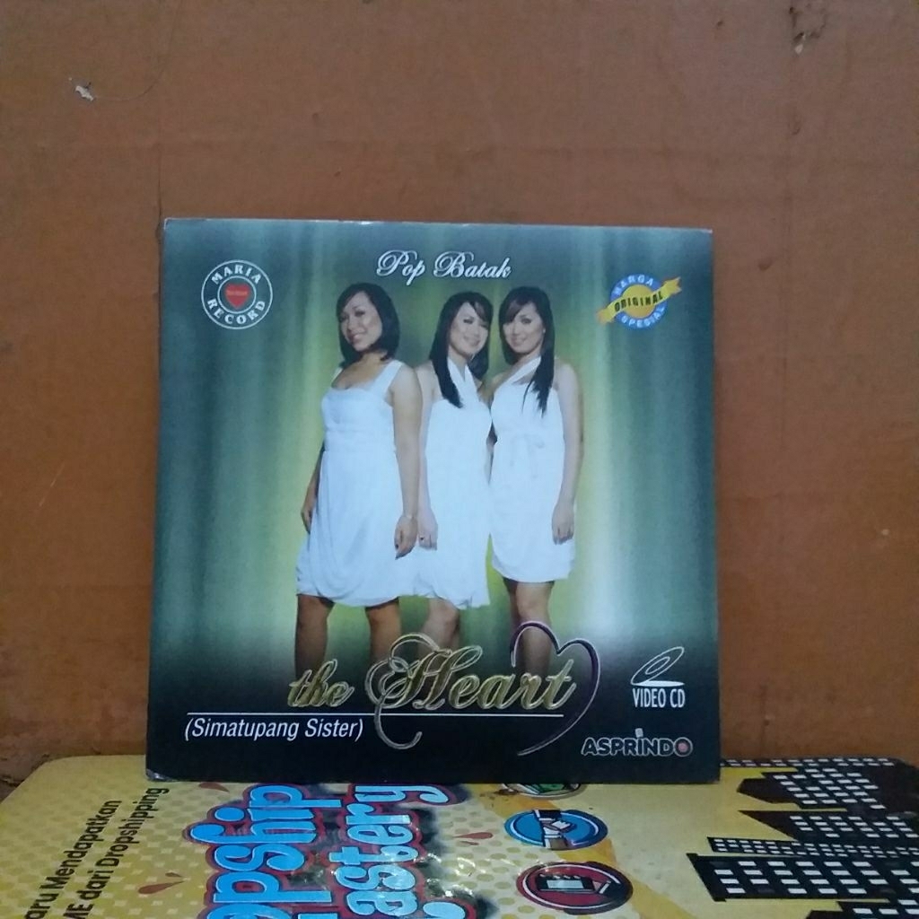 VCD ORIGINAL THE HEART POP BATAK SIMATUPANG SISTER