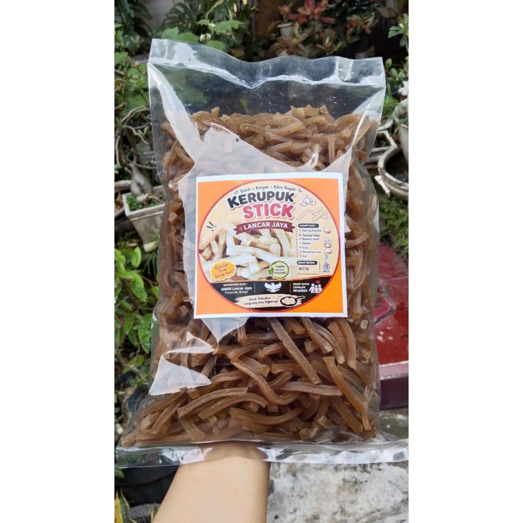 kerupuk stik tahu mentah istimewa 1kg