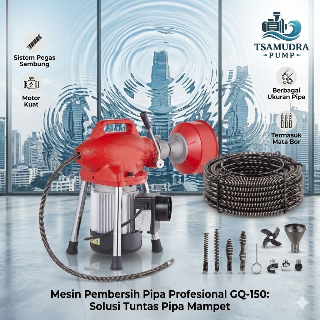 Solusi Saluran Mampet Mesin Bor Ridgid Drain Cleaner Pembersih - Mesin Bor-2031
