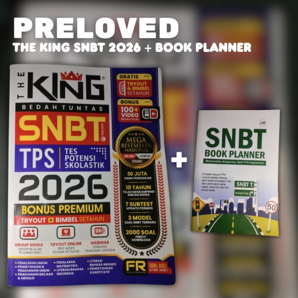 [PRELOVED] BUKU THE KING SNBT 2026, PERSIAPAN SNBT NEUTRON, TKA SMART (IPA)