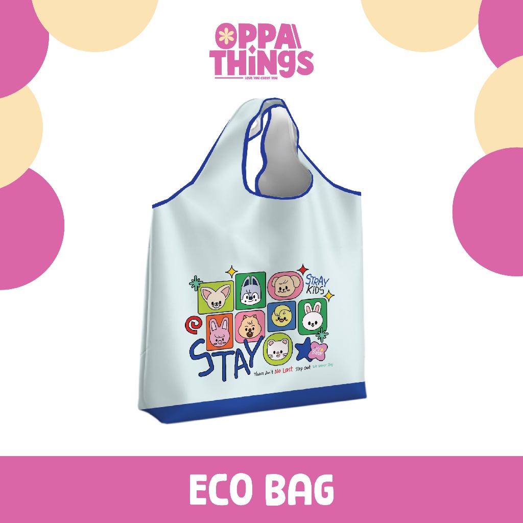 SKZOO STRAY KIDS ECO BAG - Tas Belanja/Reusable Bag/Shopping Bag