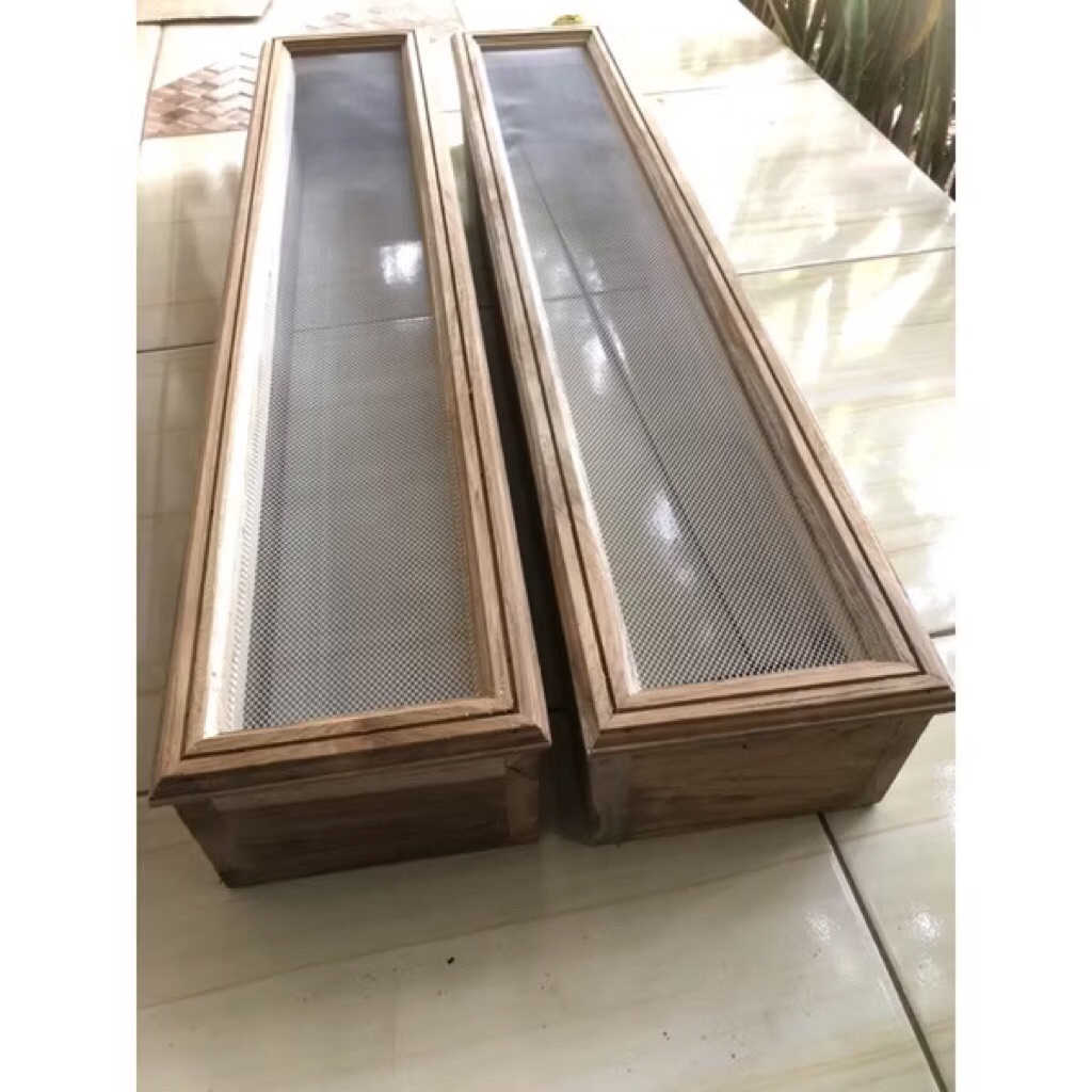Loster Ventilasi Udara Rumah Kayu Jati Ukuran 15x60 15x70 Cm