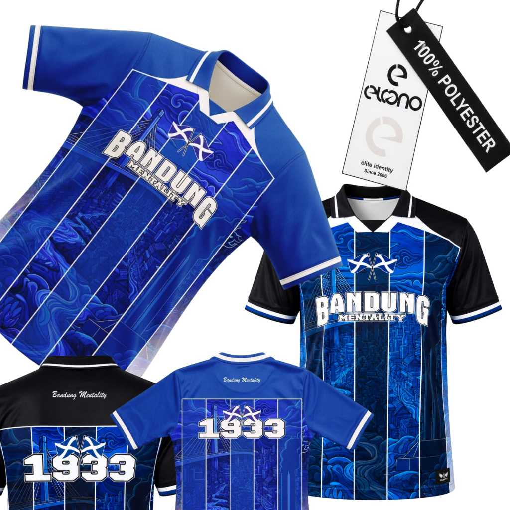 ELCANO  I  JERSEY PERSIB BANDUNG MENTALITY / VINTAGE PERSIB / VINTAGE BANDUNG