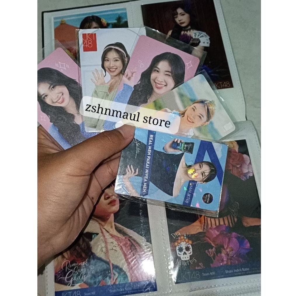 photocard dan photopack Ex Member (Shani Indira)