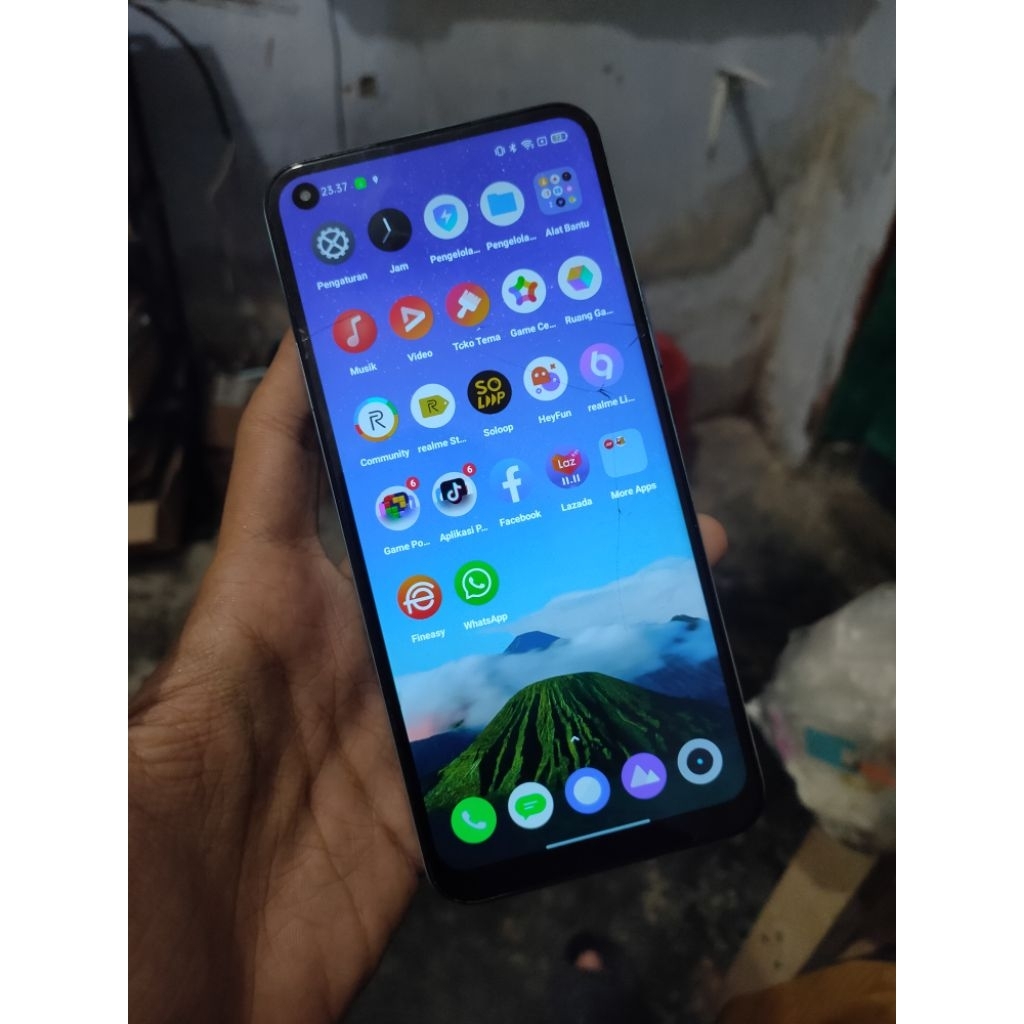 hp realme 7i ram 8/128gb second