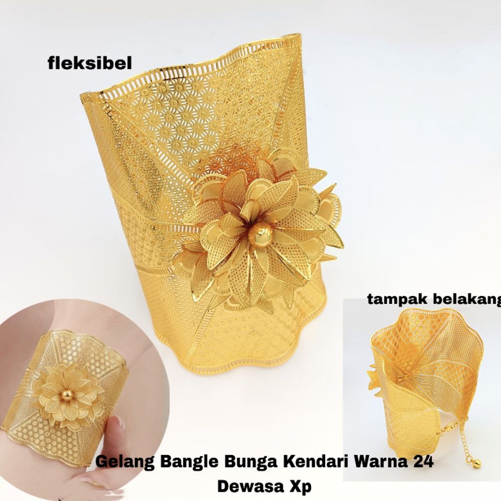gelang bunga Kendari besar Xuping