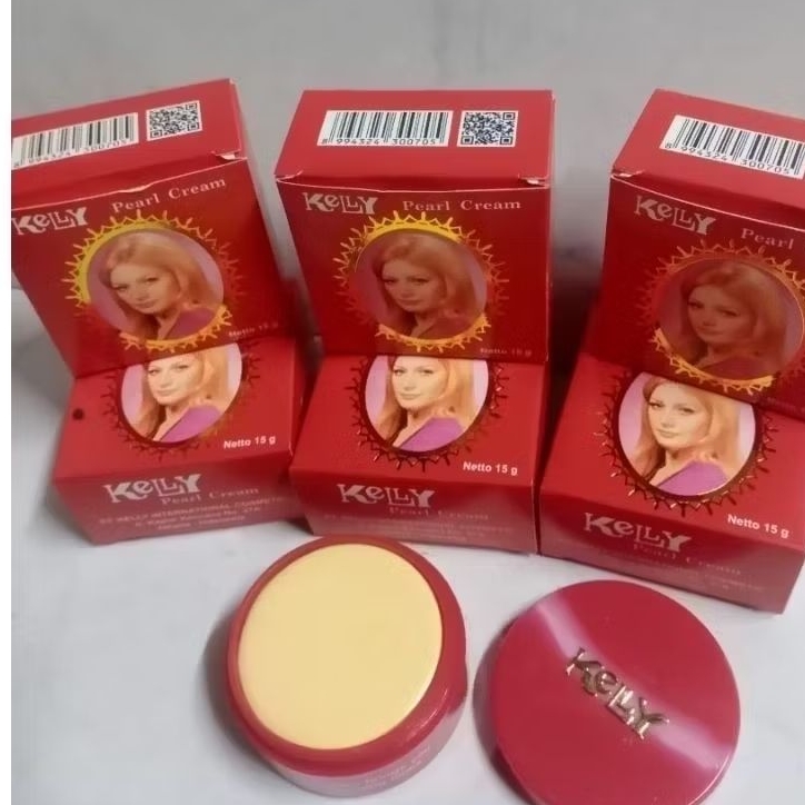 KELY Cream Pearl Cream Netto 15g Eceran Cream Kely Pearl