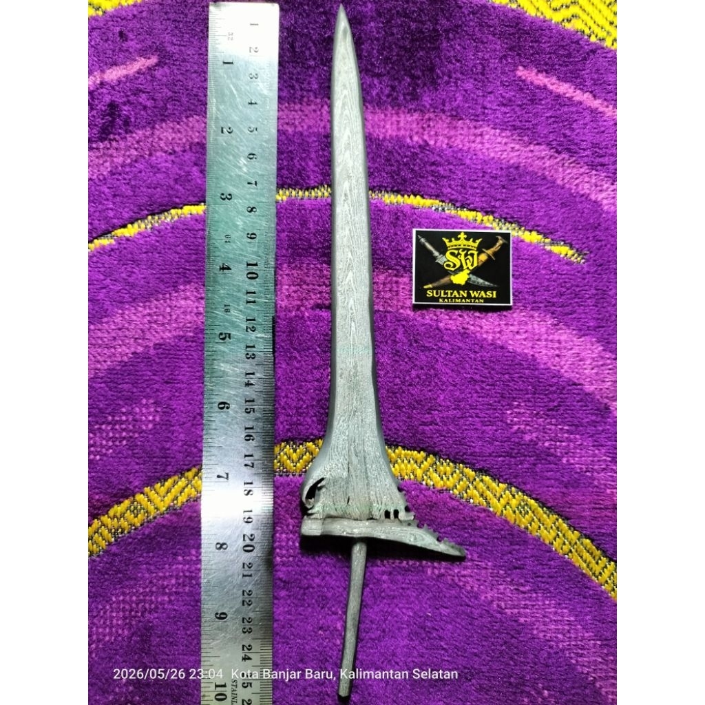 Keris Sampana Cerita Pamor Junjung Derajat 19,5 cm